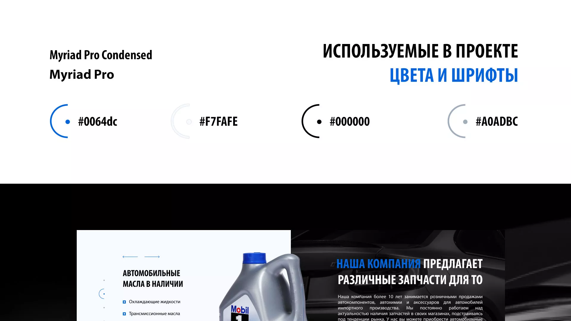 Разработка сайта магазина автозапчастей «М7» в Мезени