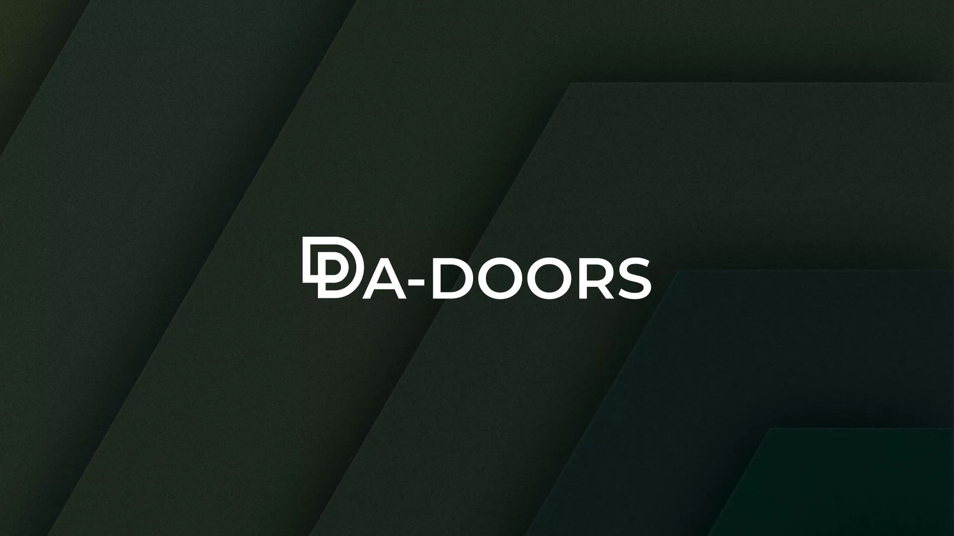 Создание логотипа компании «DA-DOORS» в Мезени